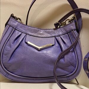 REBECCA MINKOFF Purple Leather Women's Bag